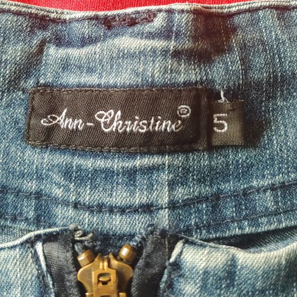 VINTAGE ANN-CHRISTINE JEANS, SIZE 5!!! - Picture 2 of 5